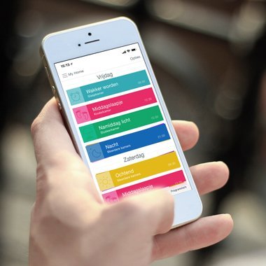 Smartphone bediening Smartphone bediening